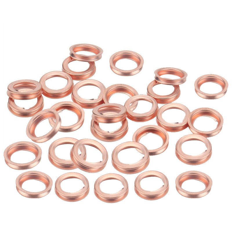 40pcs Oil Drain Plug Crush Washers Gaskets Fit For Nissan Altima GTR