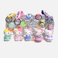 Hello Kitty 3D PVC Keychains, Backpack Accessoires