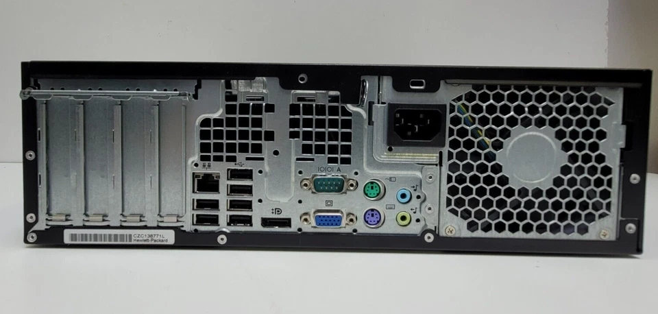 HP SFF Windows XP Pro 32 Bit Gamer PC Computer i3 3,10GHz HD 250GB 4GB DVD COM . - Bild 3 von 4