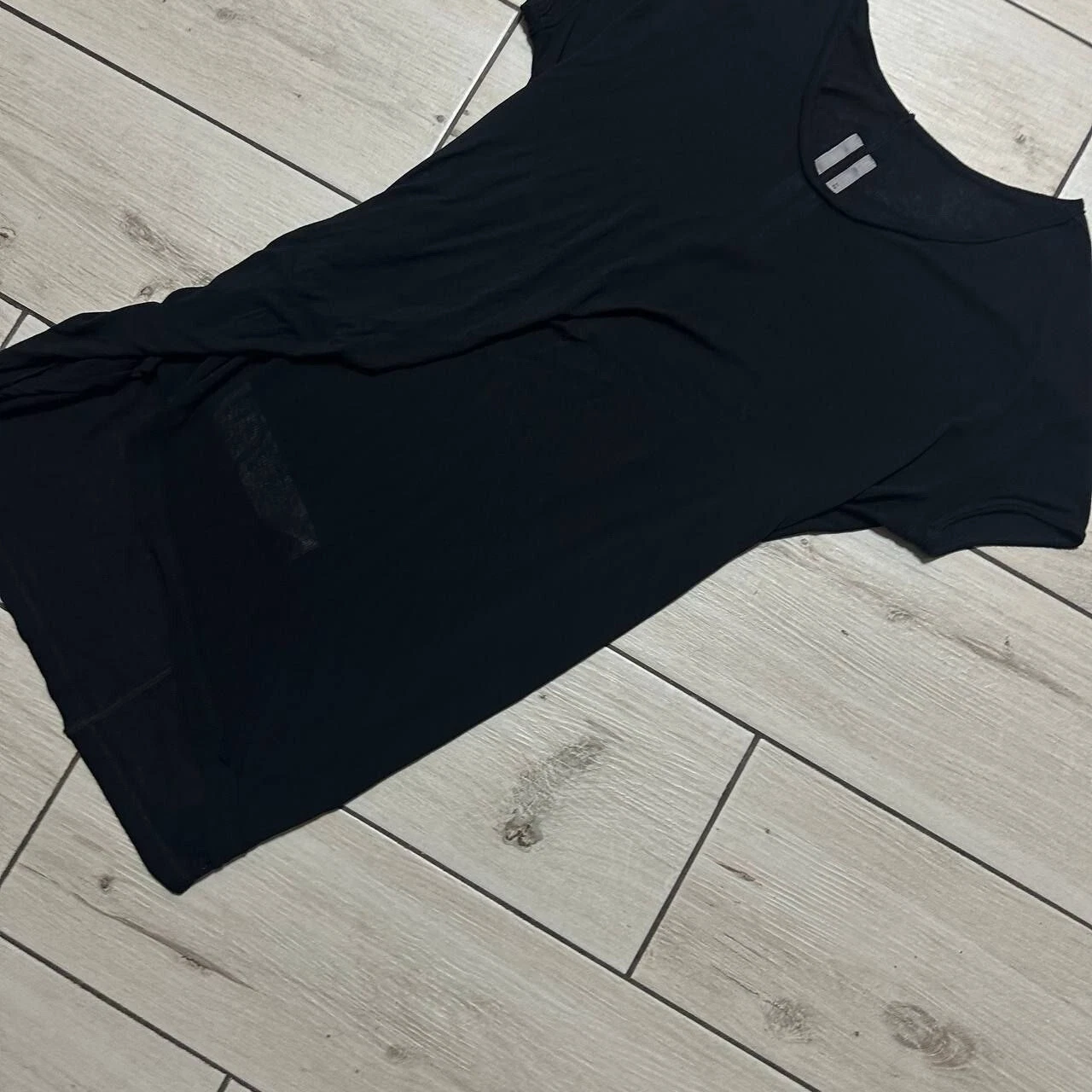 Abito Rick Owens Vintage Y2K Streetwear Donna Nero Lusso Taglia S