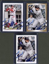 2021 Topps Update White Sox Andrew Vaugh Rookie Debut Gold Border #d/2021+2 Base