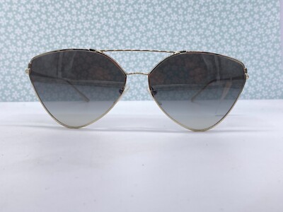 Prada Sonnenbrille Damen Gold Dreieck Raute panto Cat Eye SPR 51U Medium