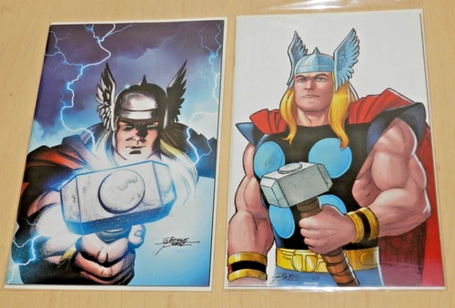 IMMORTAL THOR PEREZ INCENTIVE 1:100 SET #1 - #2 NM OR BETTERMARVEL COMICS