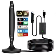 WeGuard TV Antenna for Digital TV Indoor 120+ Miles Range HDTV Antenna Brand New