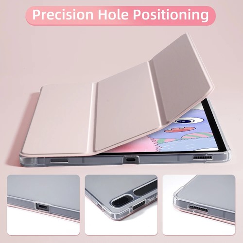 For Samsung Galaxy Tab S9 FE 11 Plus S9 S8 S7 Plus FE 12.4 in Case Transparent - Picture 16 of 30