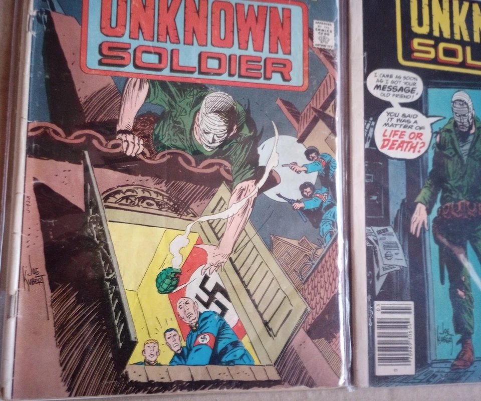 DC Comics Star Spangled War Stories #198 204 Lot The Unknown Soldier World War 2 - Image 2 of 4