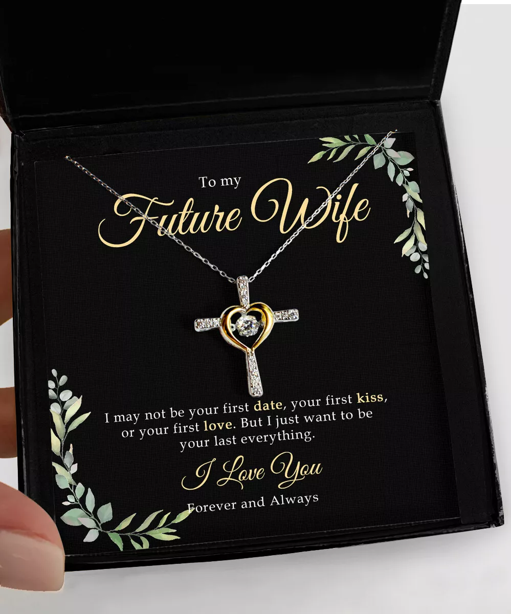 My Future Wife Jewelry Engagement Gift for Future Wife Your Last