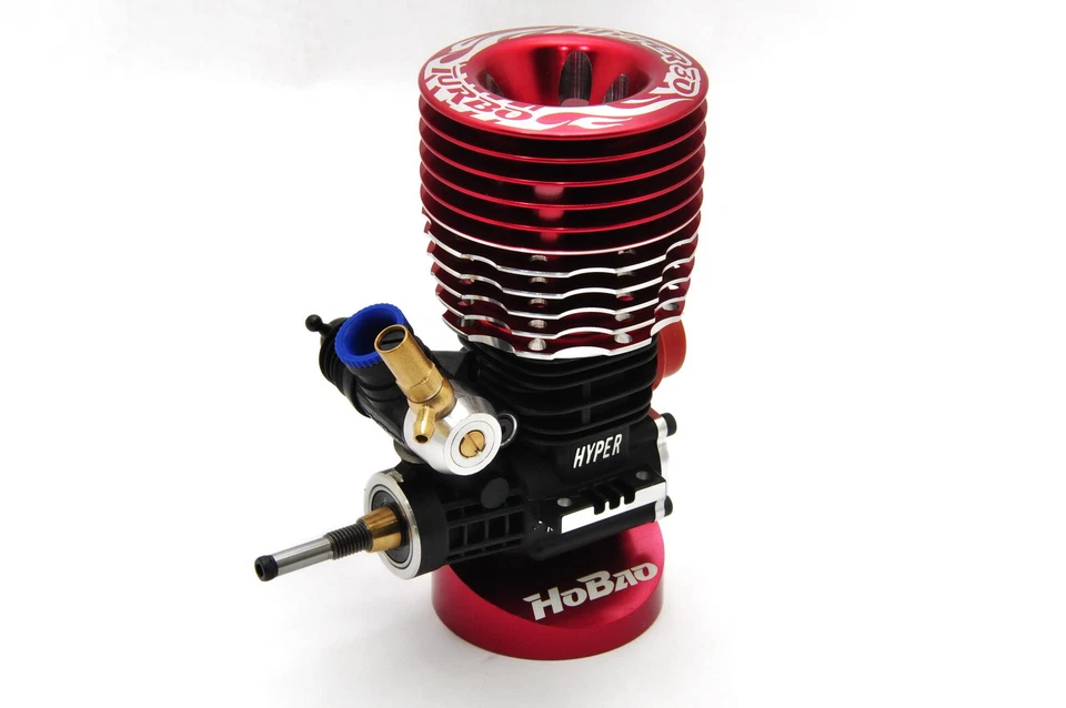 HoBao H-3031T Hyper 30-3P Turbo Engine W/O Pull Starter w/ Turbo Glow Plug No.5 - Image 2 of 4