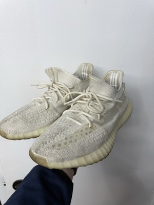 adidas Yeezy Boost 350 V2 Low Men's Cream White Triple White Size 11