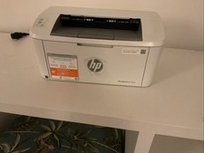 HP LaserJet M110we Monochrome Laser Printer requires toner.