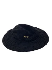NEW ERA x N21 (numero ventuno) Men's Medium Polyester Black Solid Hat (n21xne-aw