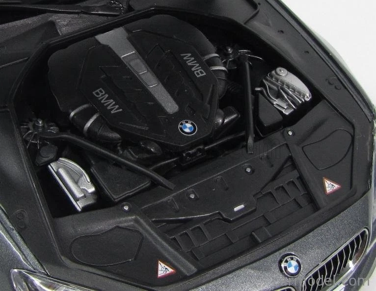 Paragon Models - 1:18 Diecast - BMW 650I Gran Coupe - Grey Metallic - Dealer  - Image 4 of 4