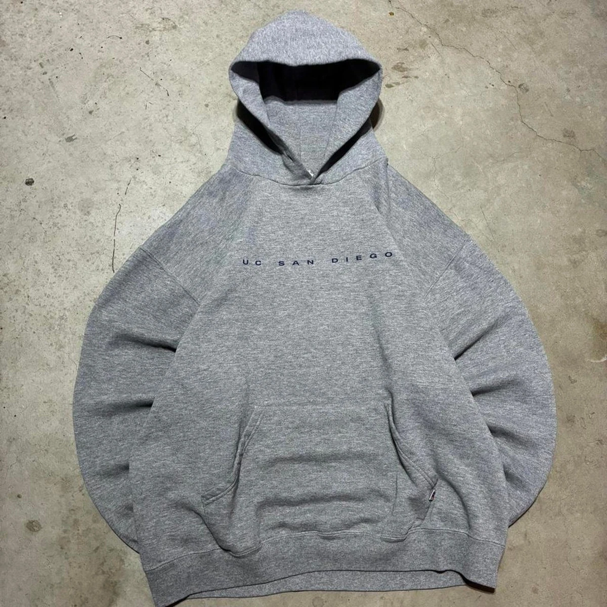 RUSSELL ATHLETIC SWEAT à capuche, Homme, Gris / Blanc, Coton, Taille L, Neuf EUR 74,99 - FR