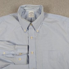 Brooks Brothers Regent Shirt Mens 17 Long Sleeve Casual Dress Button Down