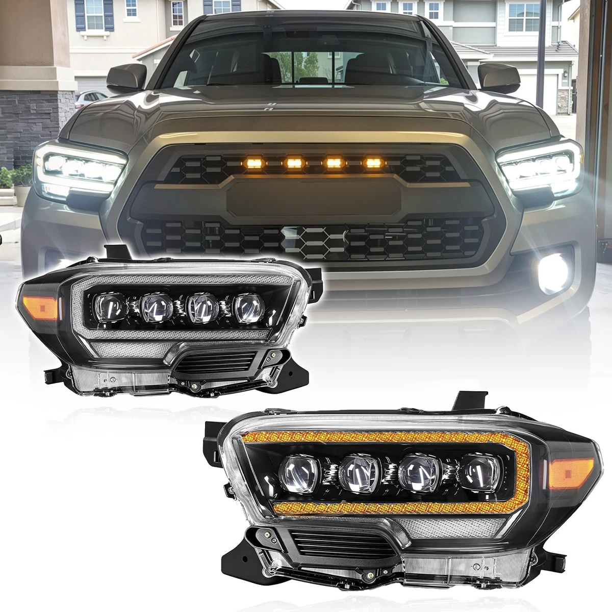 Headlights for 2016 Toyota Tacoma for sale | eBay