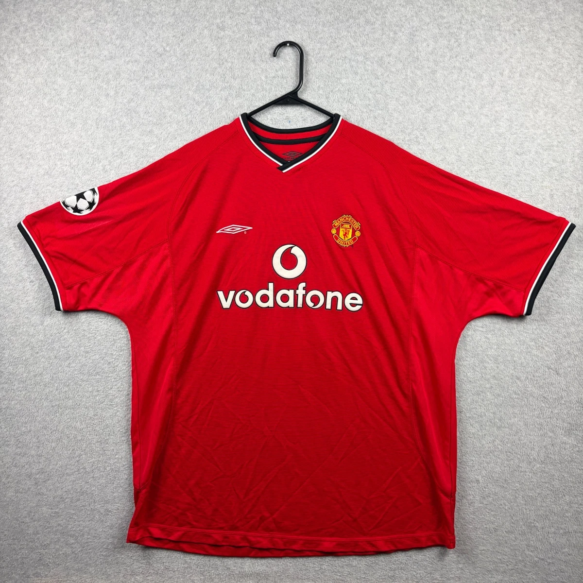 Red Manchester United International Club Soccer Fan Apparel and