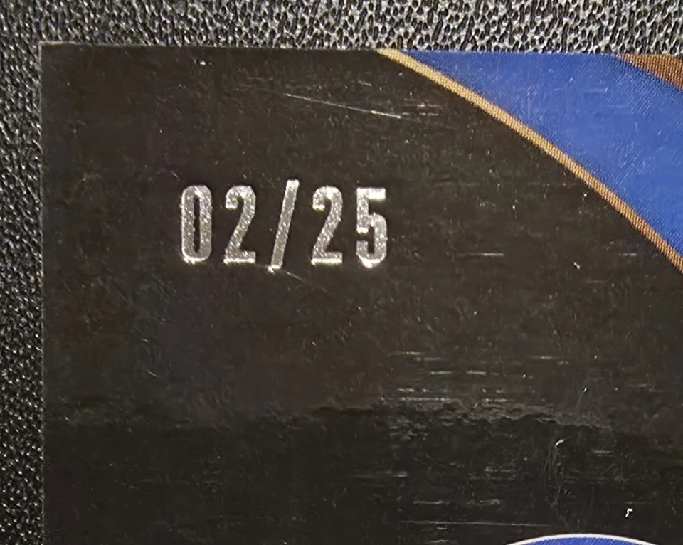 2024-25 Panini Select Bart Verbruggen Auto /25 Tie-Dye, Brighton & Hove Albion - Image 3 of 4