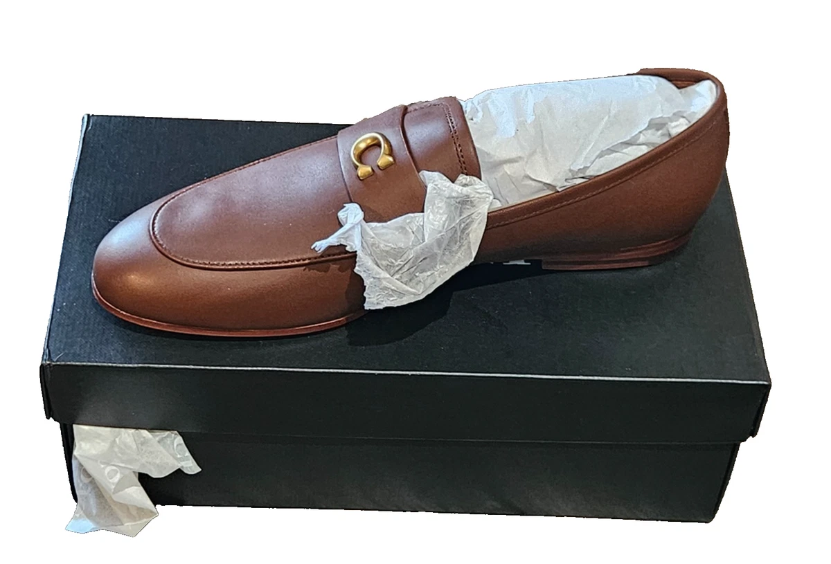 Coach Men\'s Graham Brown Leather Derby Shoes - 11D- New in Box Coach Leather Upper Brown Dress Shoes for Men for sale | eBay main image 4