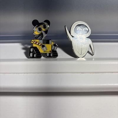 Disney Parks, Wall-E and Eve, Set of 2, Pixar