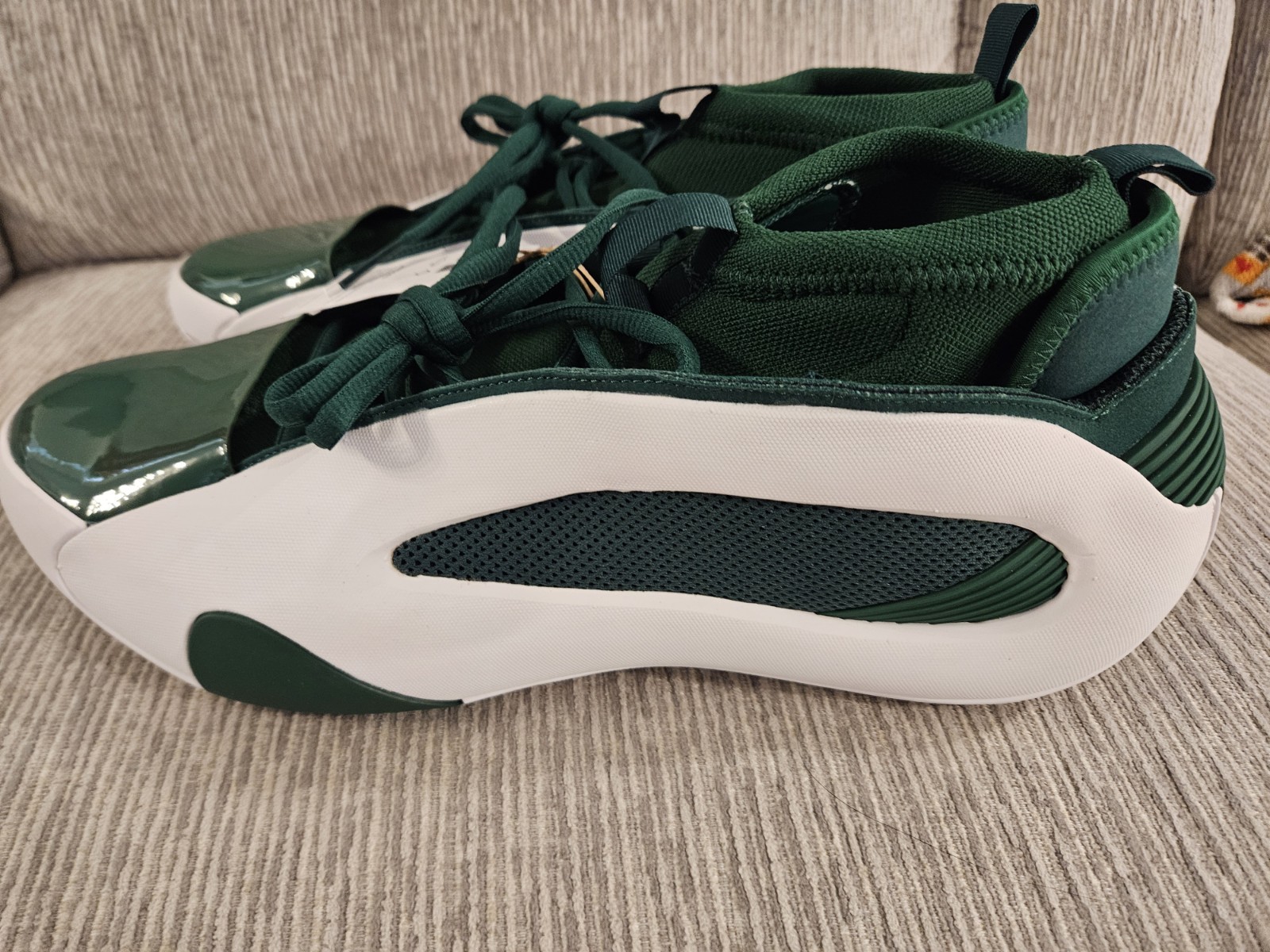 Adidas James Harden Vol 8 VIII Team TB PE Verde Blanco Talla 14 DS Nuevo Raro