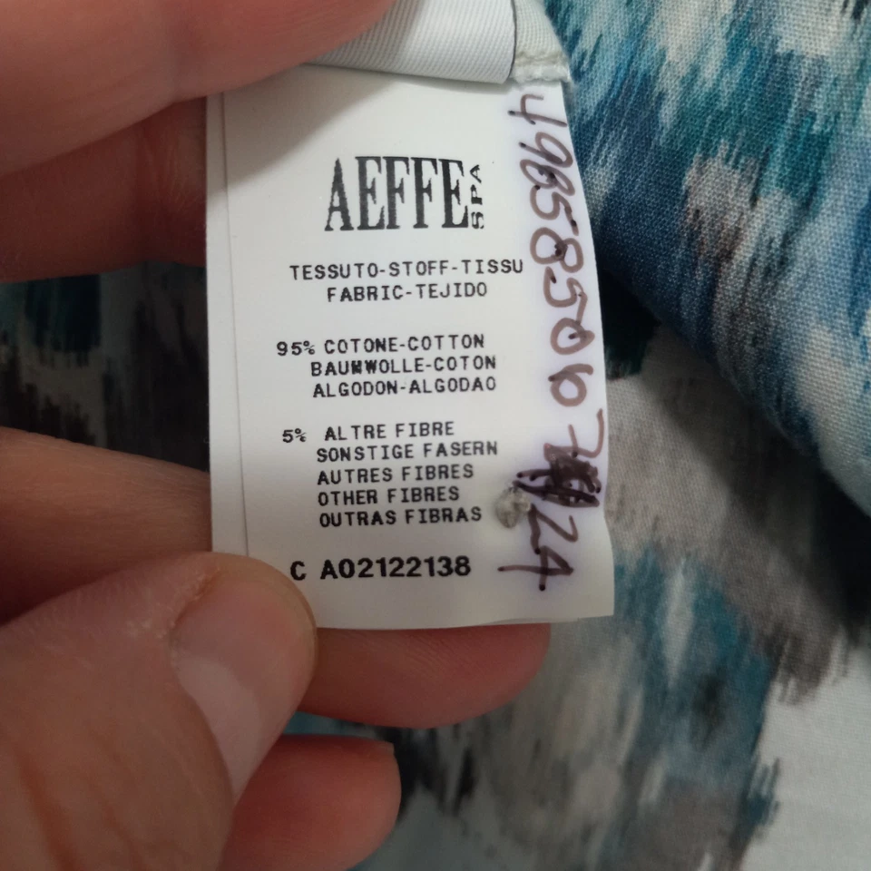 PHILOSOPHY DI ALVERTA FERRETTI Mujer Algodón Botón Top Informal Carrera 8 Foto 4 de 4