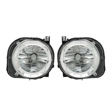 Headlights Projector Halogen For Jeep Renegade 2015 2016 2017 18 Left&Right Side