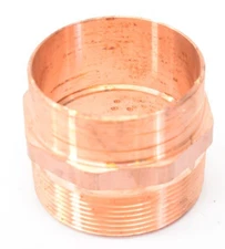 3" x 3" Solder Cup Connector Copper End Feed Coupling Fitting Threaded Tool