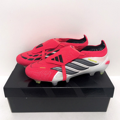 adidas Predator ELITE Folding Tongue FG JS0380 Lucid Red Core Black Cloud White