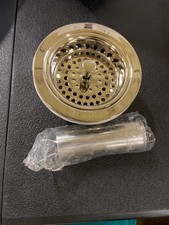 Kohler K-8801-SN Duostrainer Basket Strainer with Tailpiece - Polished Nickel