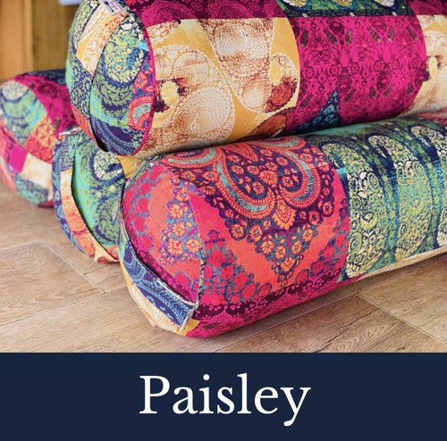 Yoga Bolster - Paisley - Picture 1 of 1