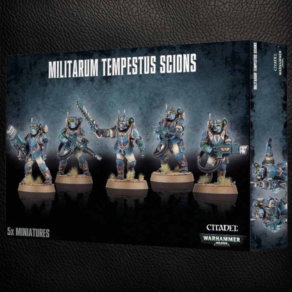Warhammer 40K Militarum Tempestus Scions SEALED