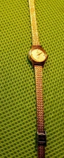Vintage Ladies Goldtone Lorus Wrist  Watch For Parts and/or Repair Only  #L
