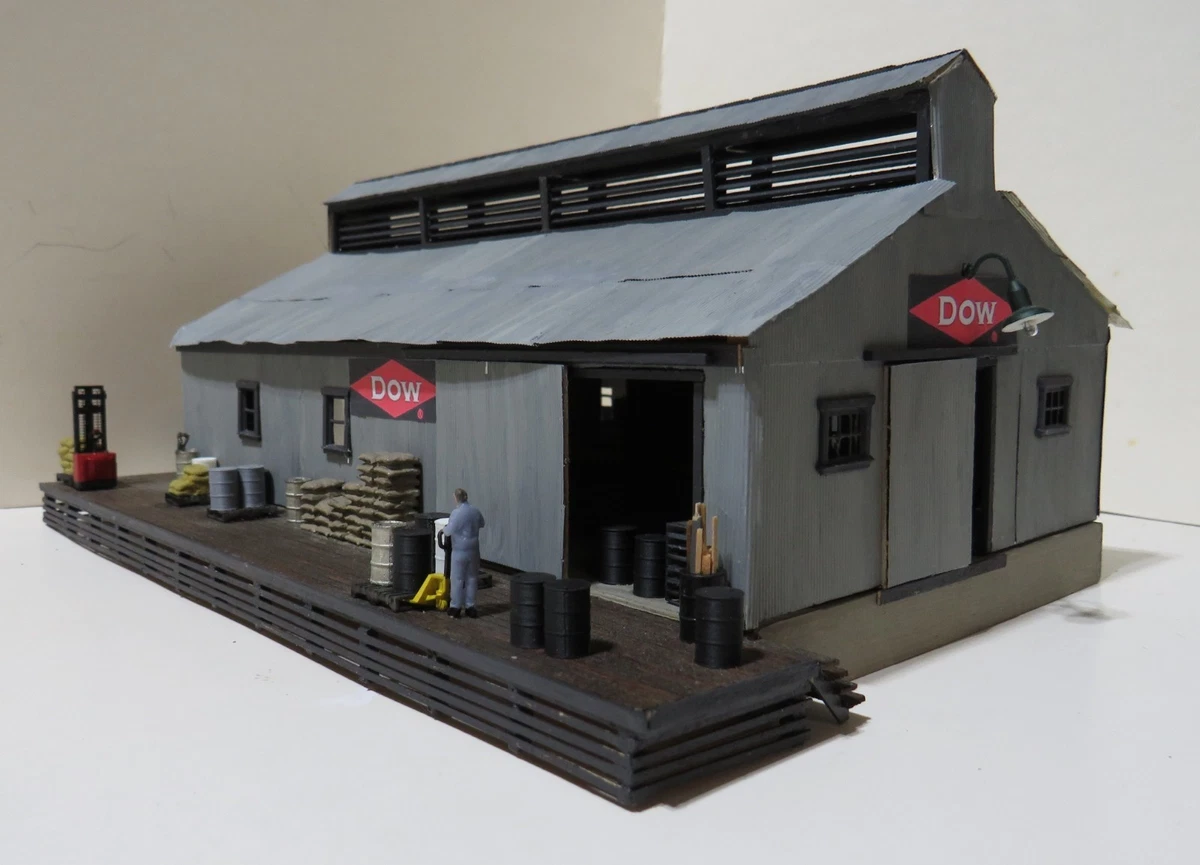 25+ Campbell HO Model Railroad Buildings, Tunnels & Bridges for