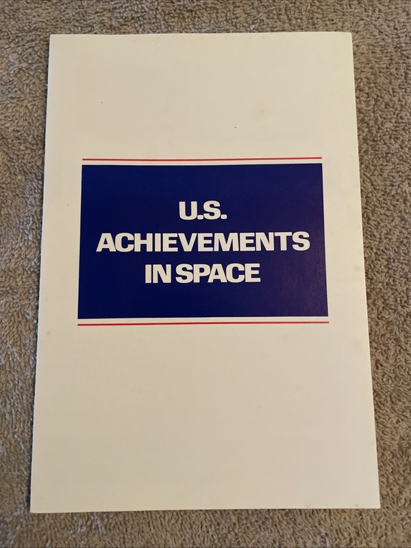 US achievements in space 1981 Fleetwood guide