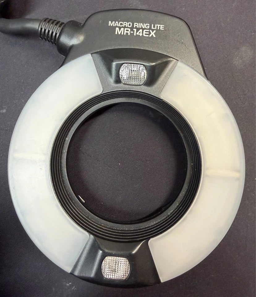 Canon Macro Ring Lite MR-14EX Flash Annulaire Macro E-TTL EOS - Photo 3/4