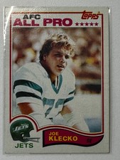 1982 Topps #171 Joe Klecko AFC ALL PRO New York Jets