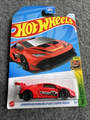 Hot Wheels HW exotics RED Lamborghini Huracan LP 620-2 Super Trofeo Supercar