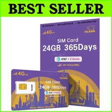 Cost-Effective 24GB Data SIM Card for Seamless Connectivity Anywhere in USA