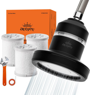 Korean Beauty Shower Filter - Pure Carbon for Softer Skin & Hair