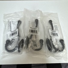 New Brainerd Matte Black Decorative Wall Hook...
