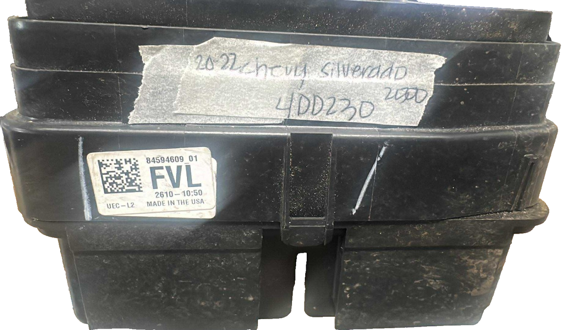 10-13 Chevrolet Silverado Fuse Box Control OEM 23387798-01 CB7 for
