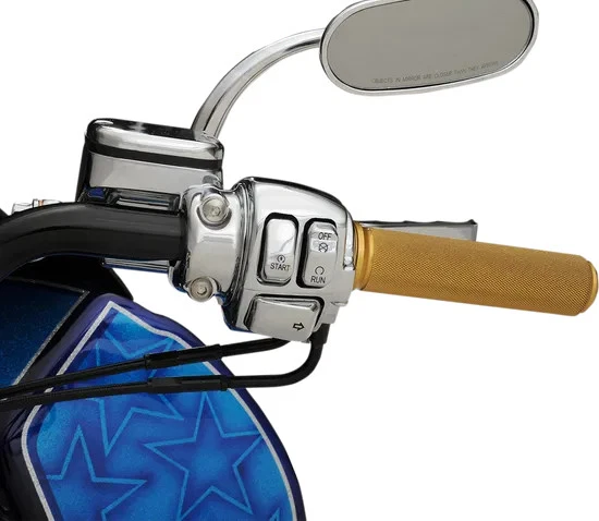 Control de manillar cilindro maestro de freno cromado 9/16 pulgadas Fat Boy 96-10 Foto 4 de 4