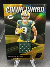 2023 Panini Zenith - Color Guard Christian Watson #CG-16 (MEM)