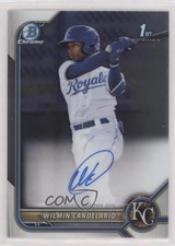 2022 Bowman Chrome Prospect Auto Wilmin Candelario #CPA-WC Auto 0q4s