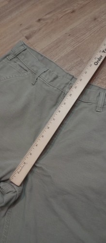 Jeans Carhartt Carpenter para Hombres 32x34 Tostado Carpintero Sueltos Denim Beige - Imagen 8 de 16