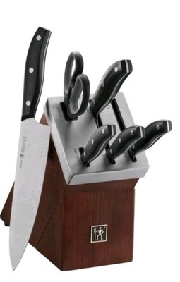 Henckels Definition 7-Piece Self-Sharpening Knife Block Set-NEW IN BOX