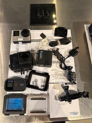 GoPro HERO4 Black Action Camera + Battery & Waterproof Housing - Powers On