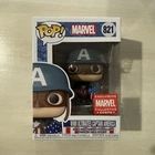 WWll Ultimates Captain American Marvel Collector Corps Exclusive Funko Pop! #821