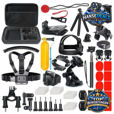 Action Kamera Zubehör Kit 70 in 1 für GoPro Hero 9-13 Sport Kamera