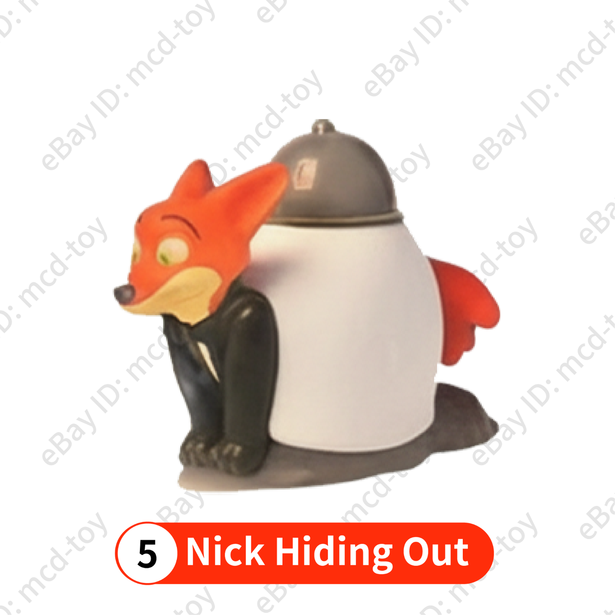 🦊 McDonald's Disney Zootopia 2 Happy Meal Toy 2025 Complete Set